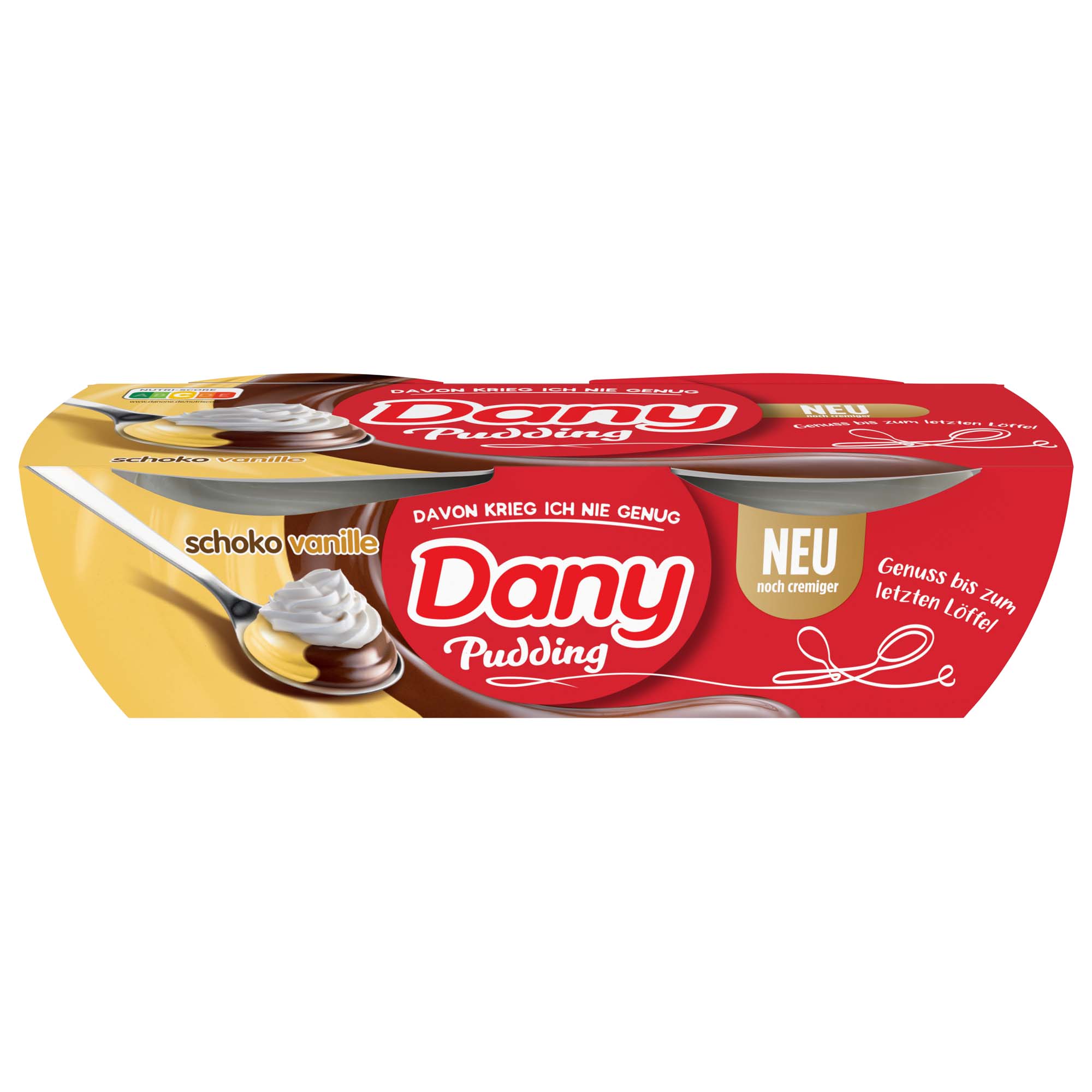 Dany Pudding Schoko & Vanille 2x115g