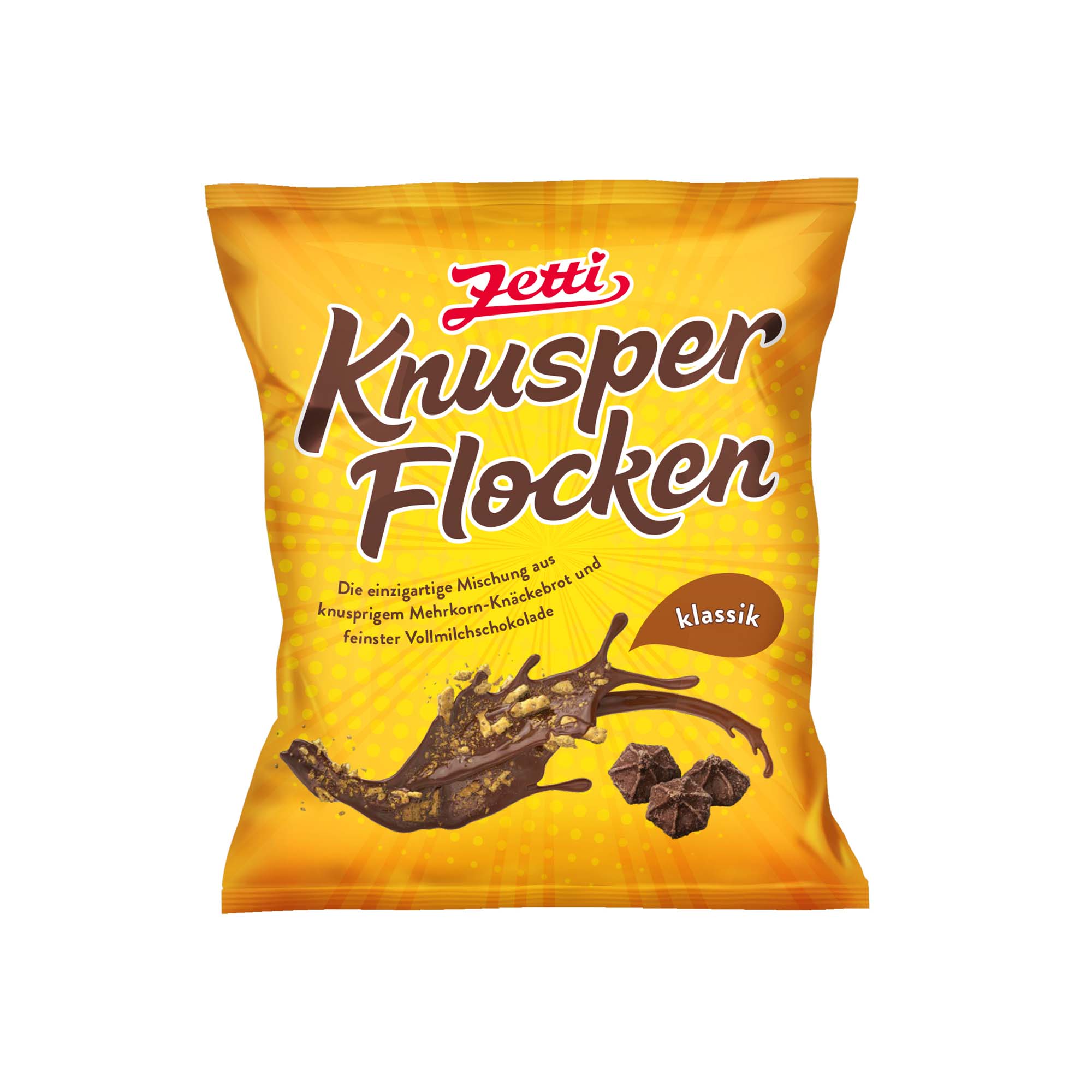 Zetti Knusperflocken Vollmilch 130g – Bild 2