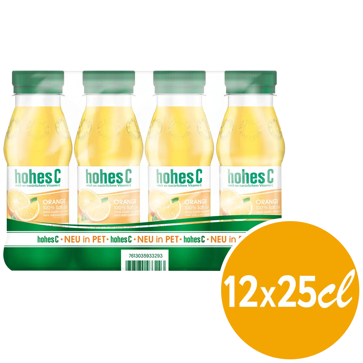Hohes C Fruchtsaft Multivitamin 12 x 25cl PET