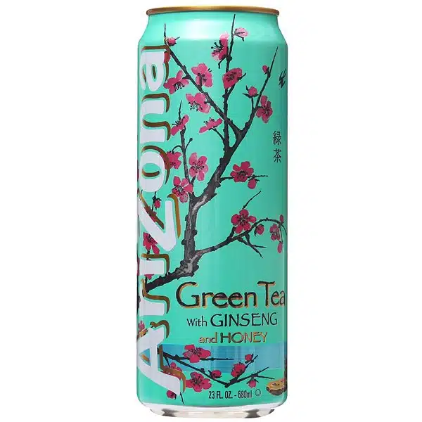AriZona Green Tea with Honey 12 x 50 cl Dosen – Bild 2