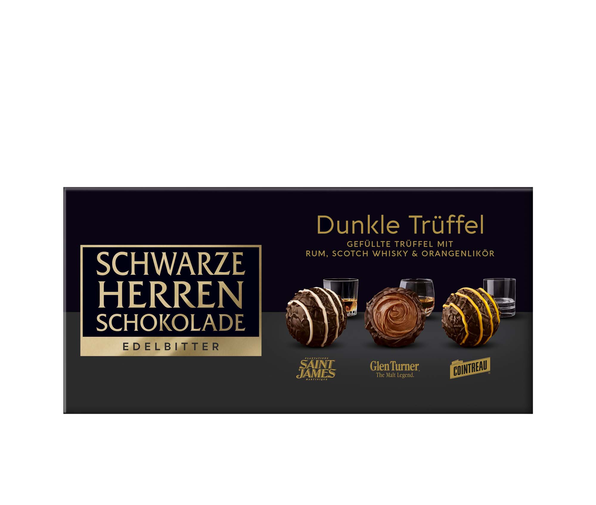 Sarotti Schwarze Herren Schokolade Edelbitter Dunkle Trüffel 125g – Bild 2