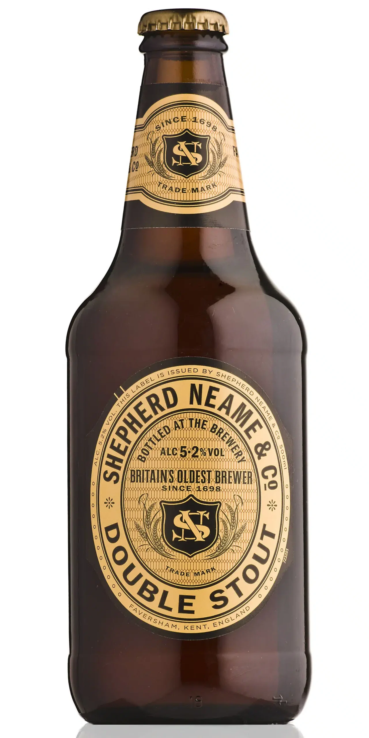 Shepherd Neame Double Stout 8 x 50 cl EW Flasche – Bild 2