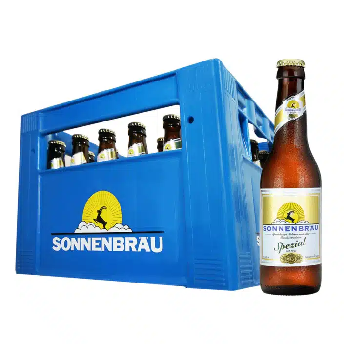 Sonnenbräu Spezial 5,2% Vol. 24 x 30 cl MW Flasche – Bild 2