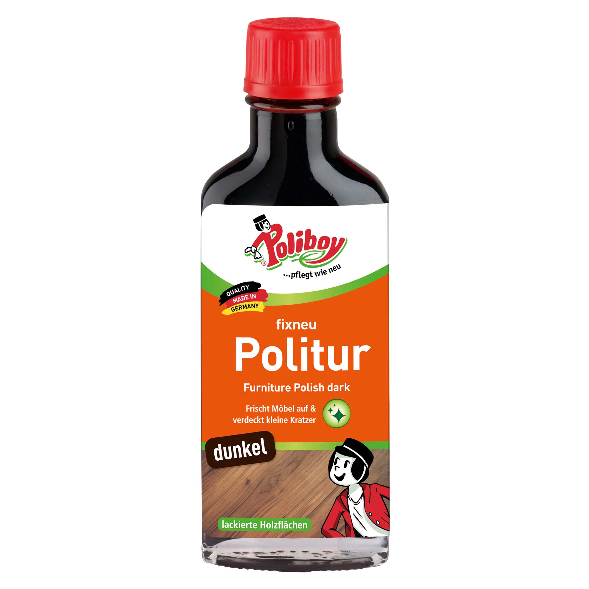 Poliboy Fixneu Politur dunkel 100ml – Bild 2