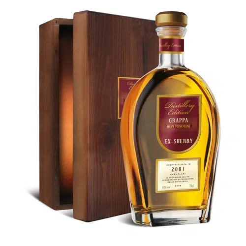 Grappa Barrique Ex-Sherry Bepi Tosolini 40% Vol. 70 cl – Bild 2