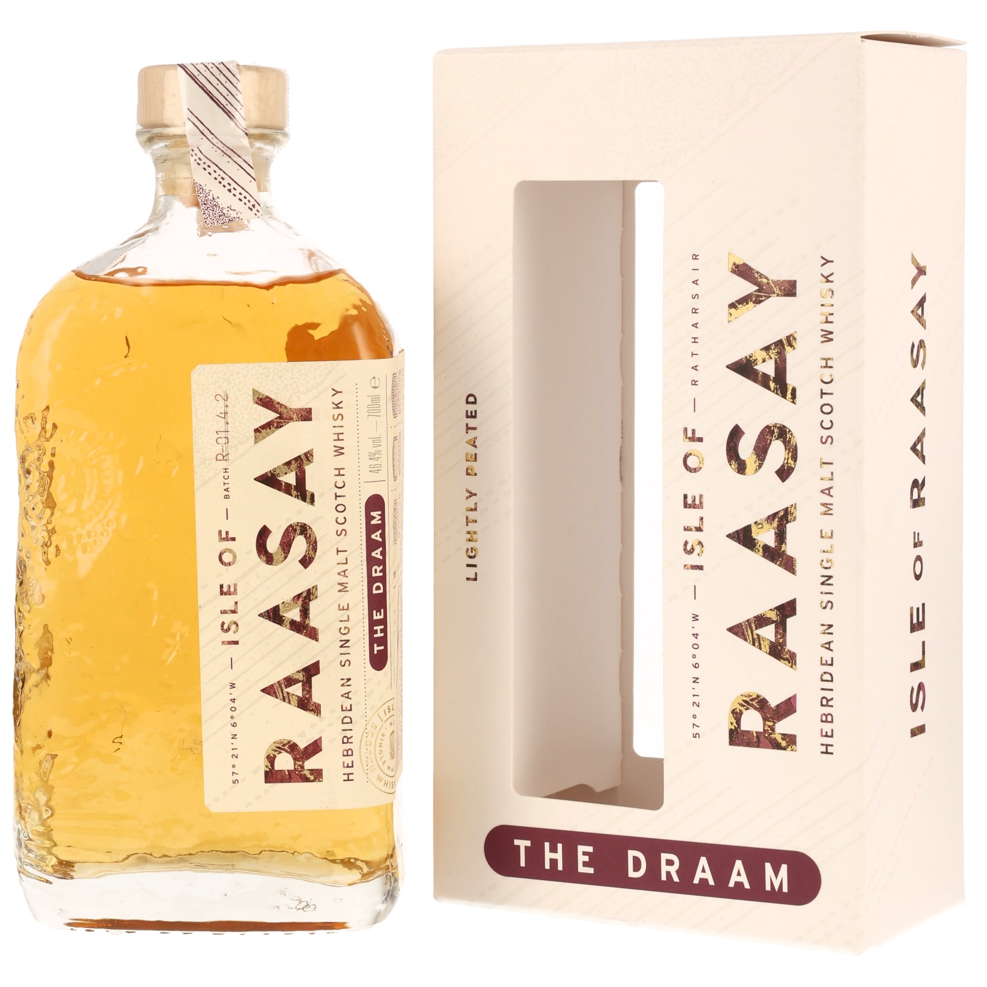 Isle of Raasay Single Malt Whisky – The Draam – Lightly Peated – 46,4%