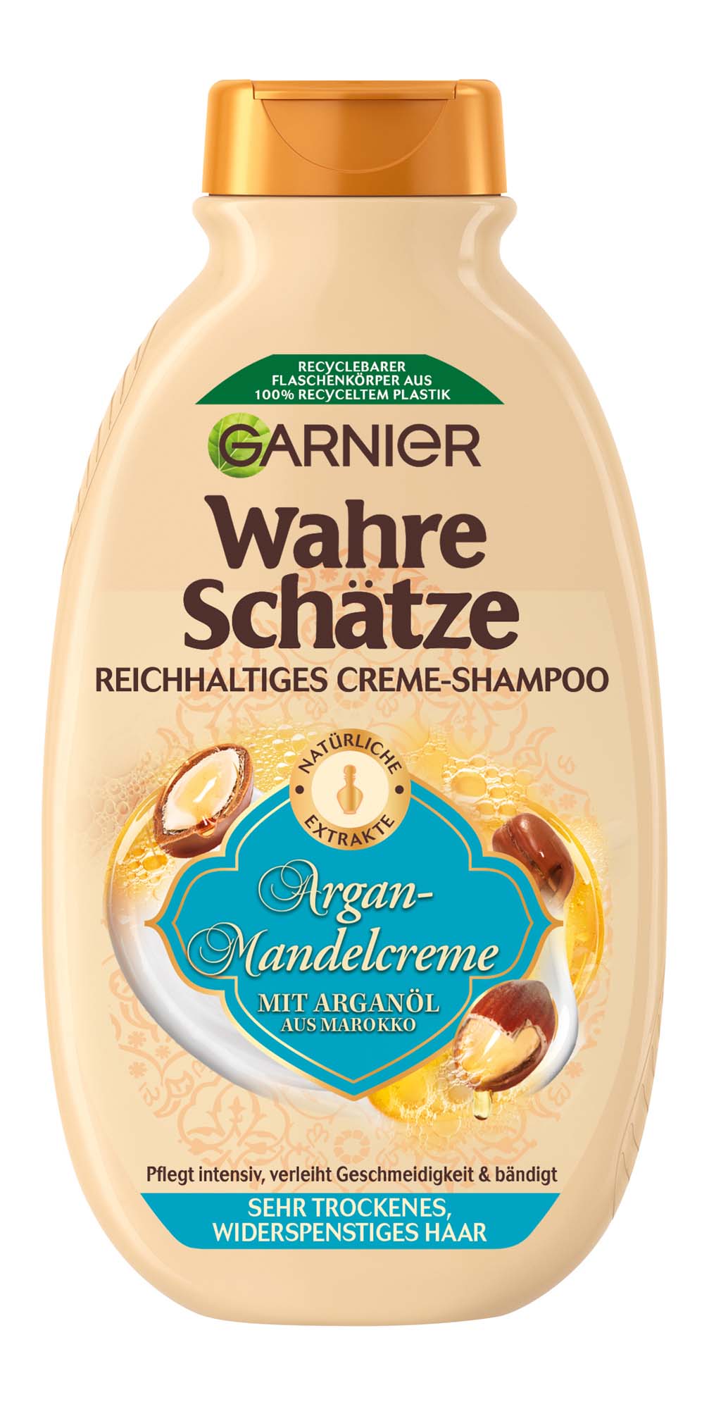 Garnier Wahre Schätze Reichhaltiges Creme-Shampoo Argan-Mandelcreme 250ml