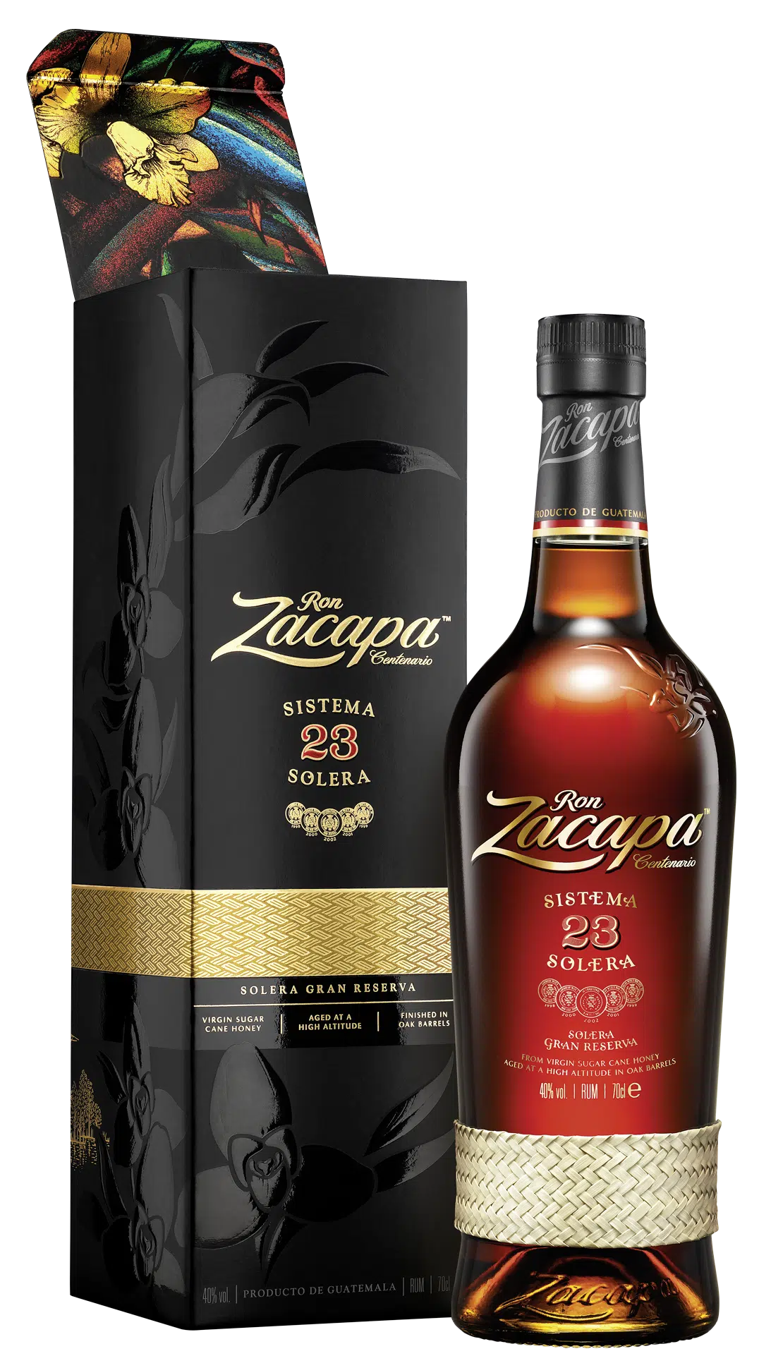 Rum Ron Zacapa Centenario 23 Años Solera 40% Vol. 70 cl Guatemala