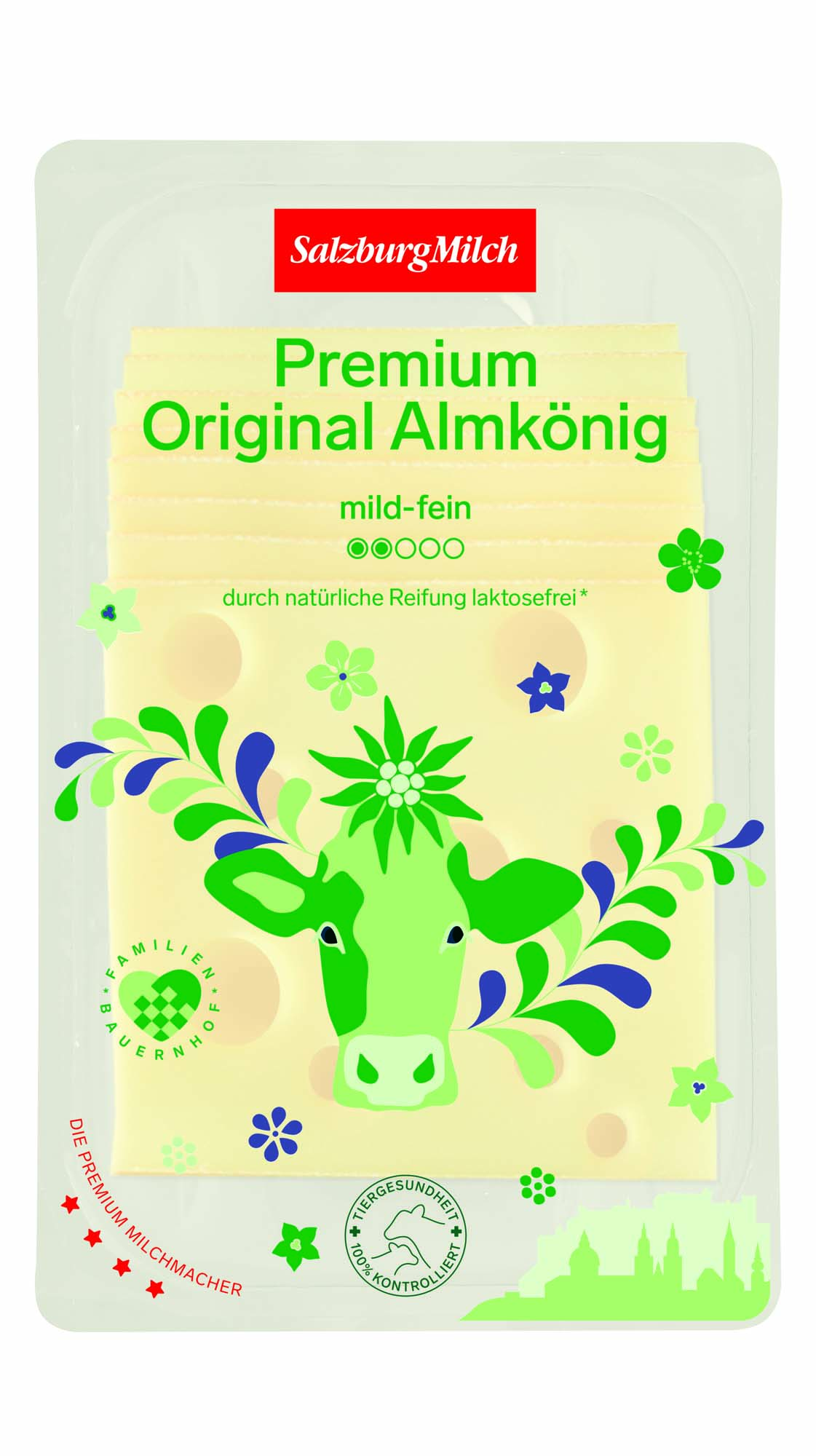 SalzburgMilch Almkönig Scheiben 45% 150g