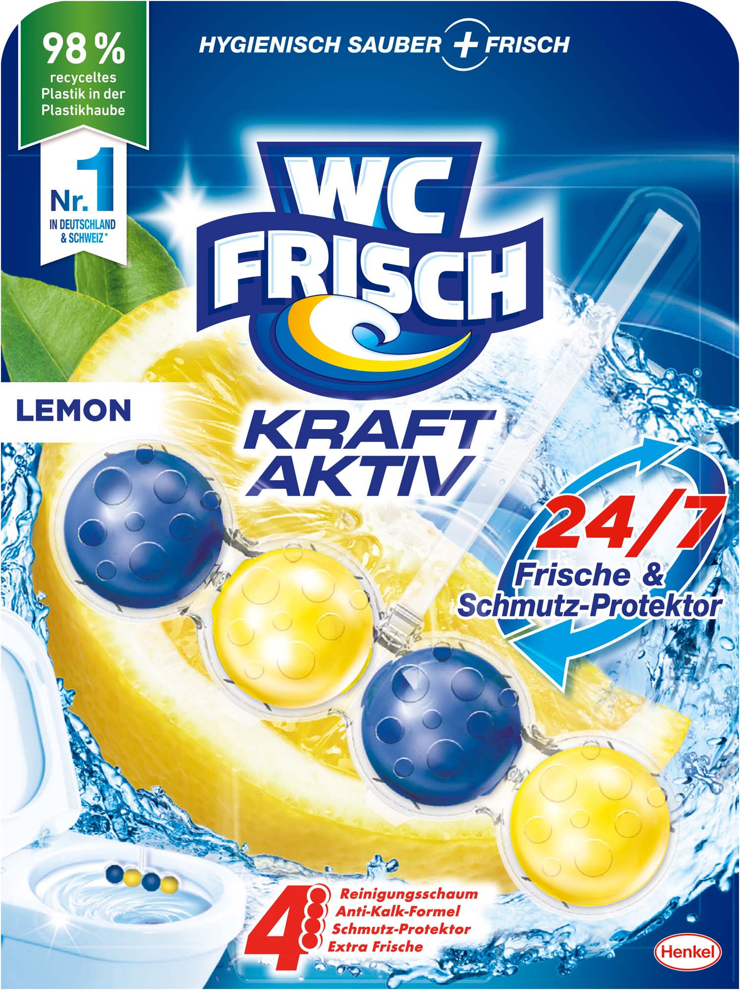 WC Frisch Kraft Aktiv Lemon 50g – Bild 2