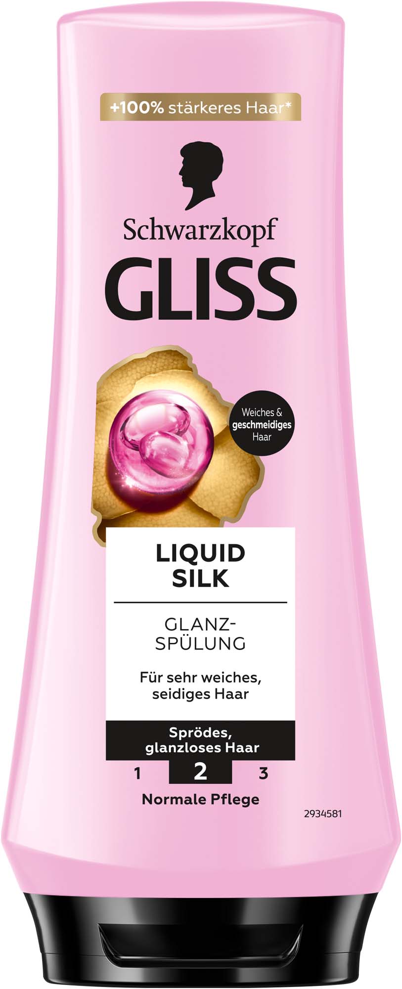 Gliss Spülung Liquid Silk 200ml – Bild 2