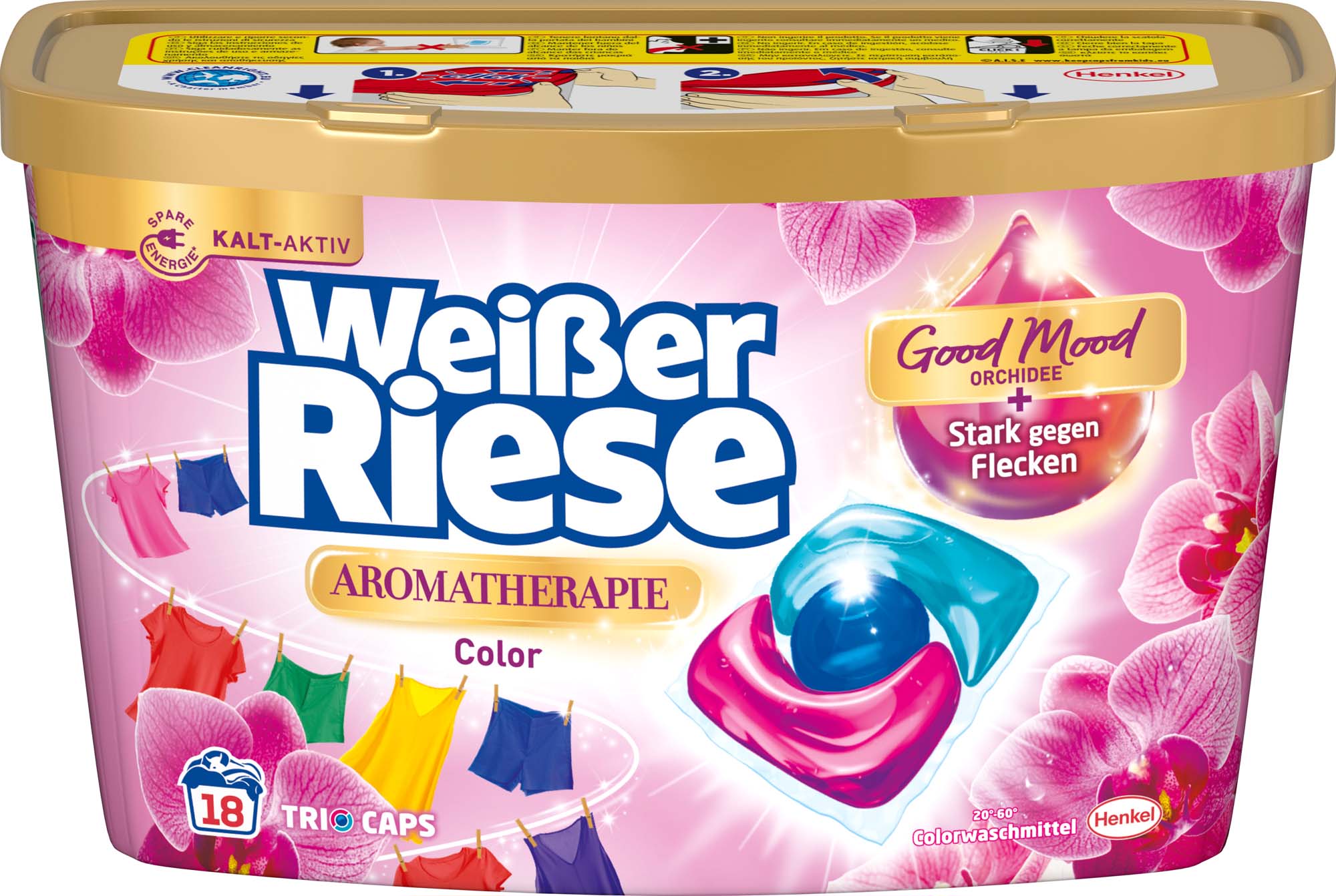 Weißer Riese Color Trio Caps Aromatherapie 18WL 216g – Bild 2