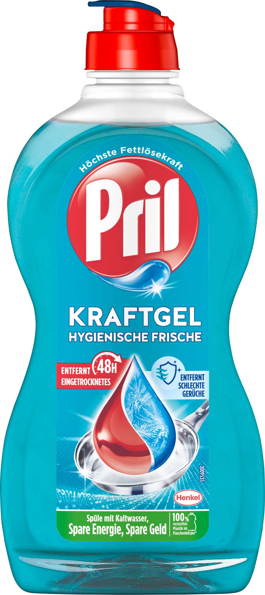 Pril Kraft Gel Hygiene Frische 450ml – Bild 2