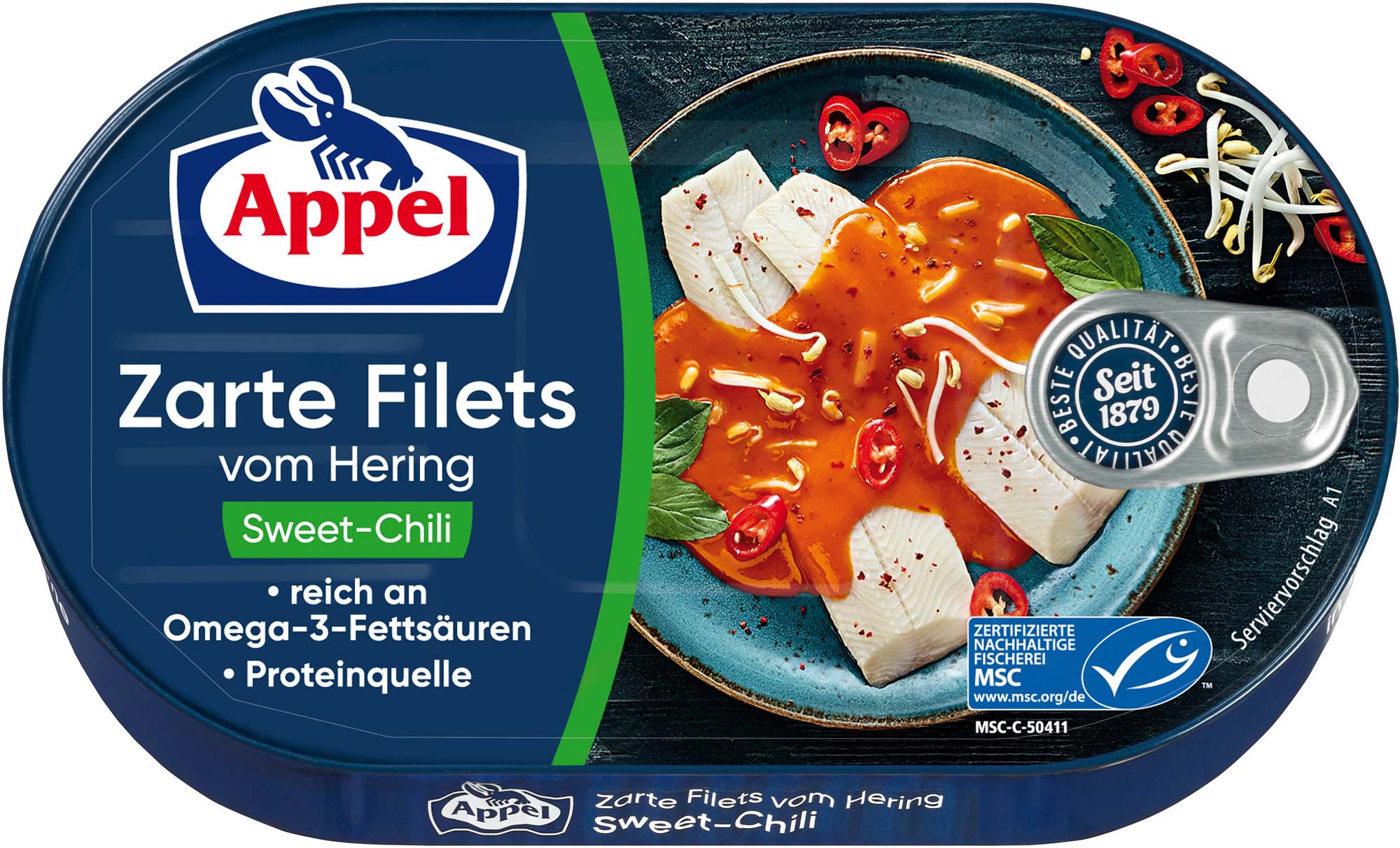 Appel Zarte Filets vom Hering Sweet Chili 200g – Bild 2