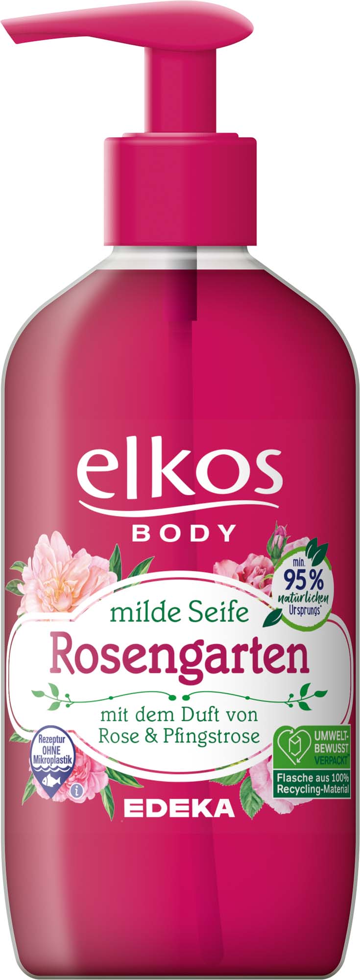 EDEKA elkos Duftseife Rosengarten 350ml