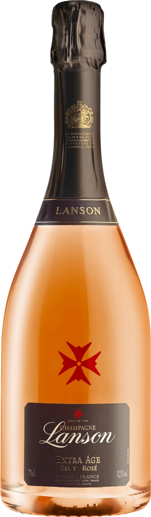 Lanson, Extra Age Rose Brut 12.5 % – 6 x 75 cl – Bild 2