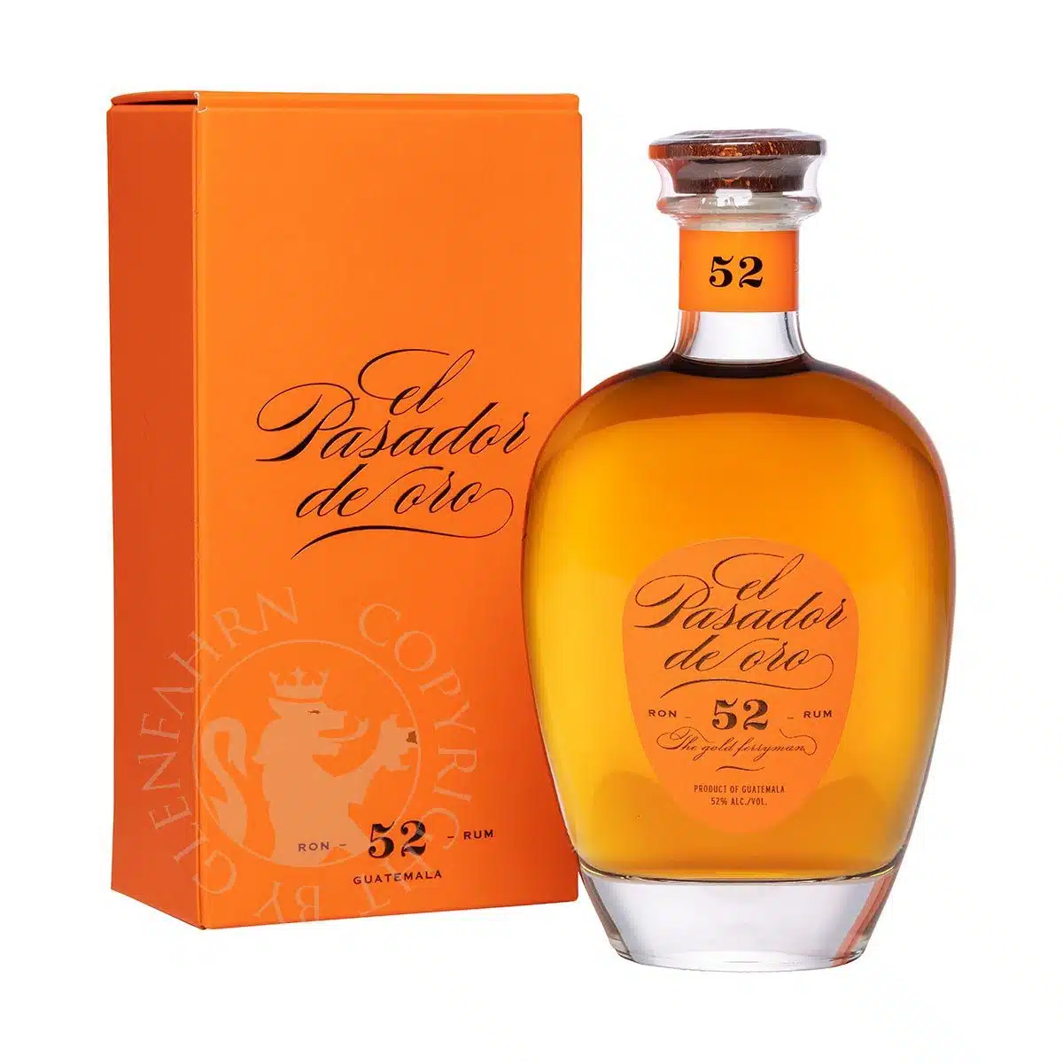 El Pasador de Oro 52, 40% Vol. 70 cl Guatemala