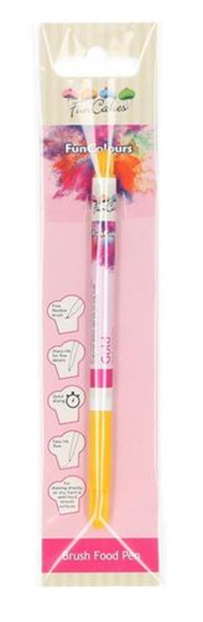 Funcakes Lebensmittelfarbstift Gold