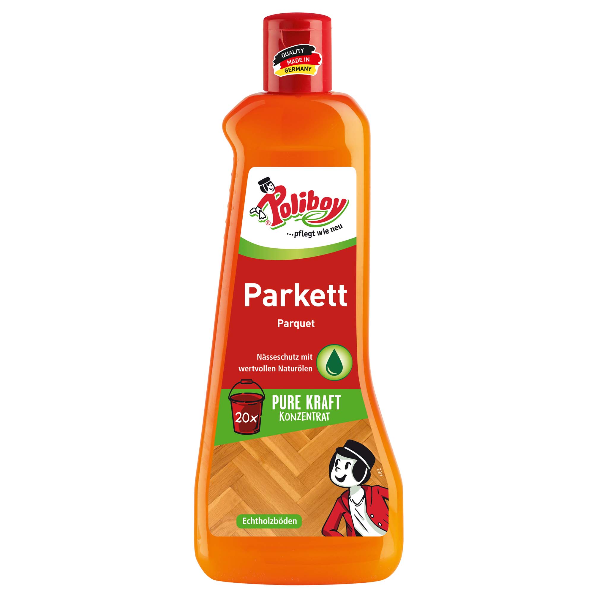 Poliboy Parkett 2fach Konzentrat 500ml – Bild 2