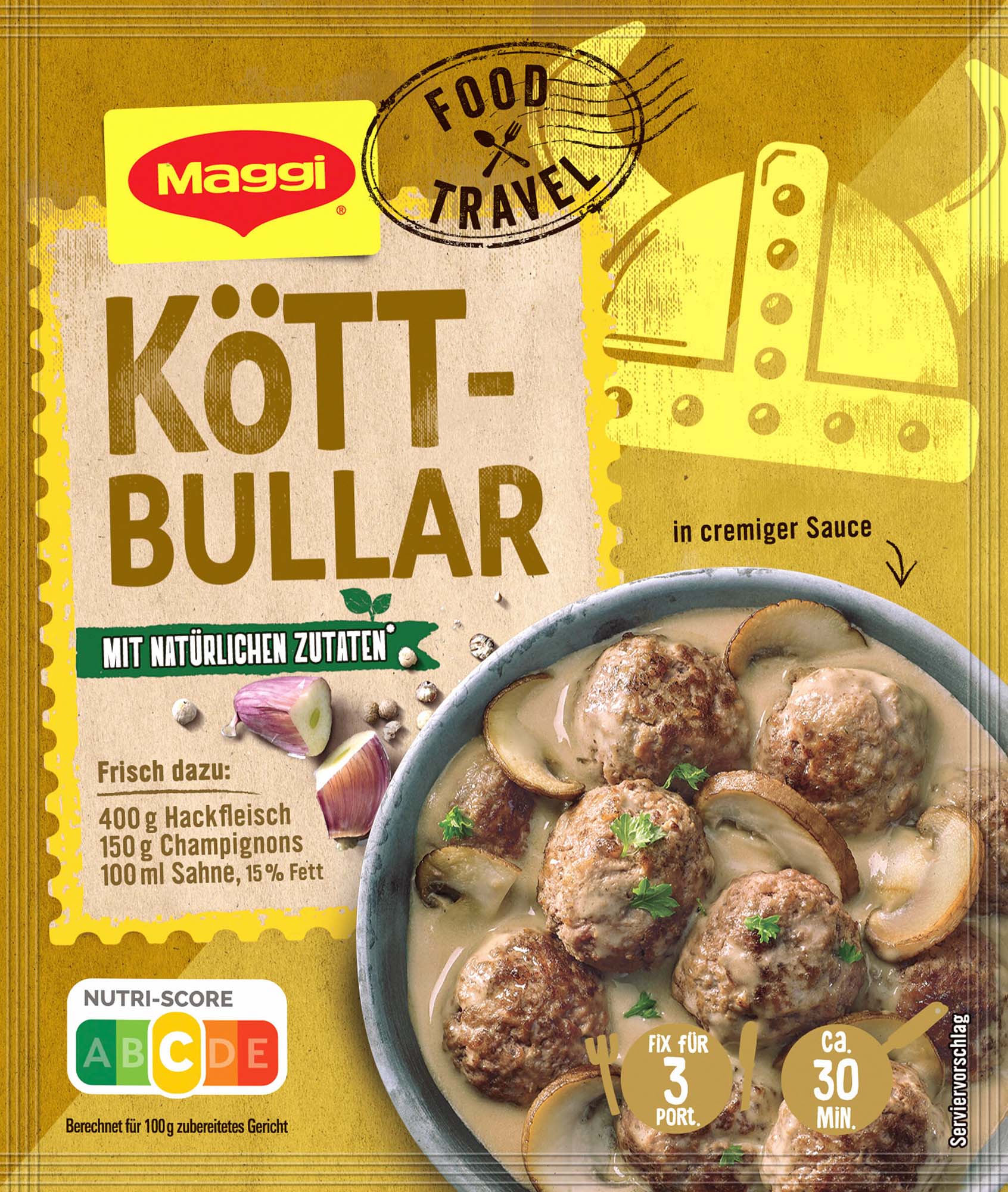 Maggi Food Travel Köttbullar 34g