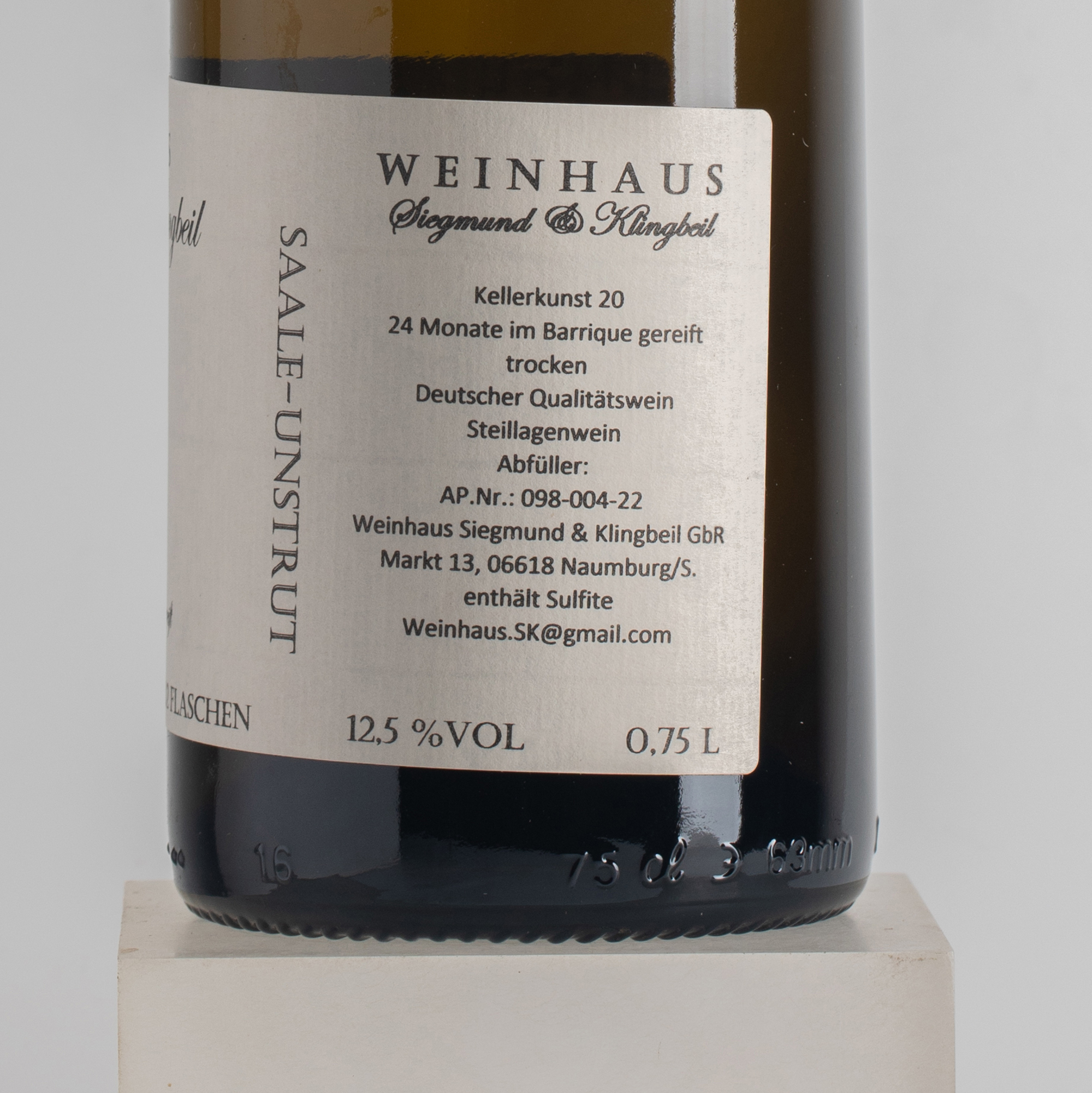 Weissburgunder “Kellerkunst” – Bild 3