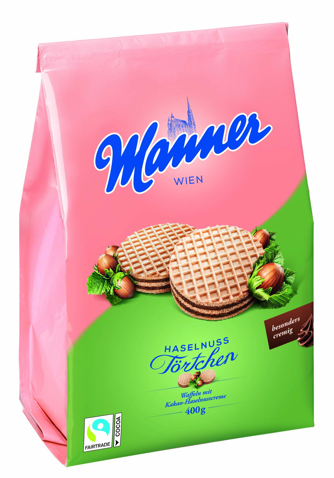 Manner Haselnuss Törtchen 400g – Bild 2