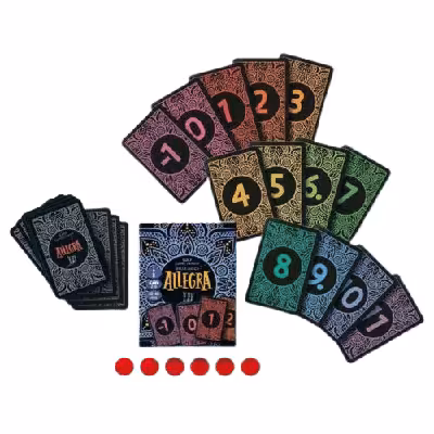Allegra 032 - Das spannende Kartenablegespiel für 2-6 Spieler, ab 8 Jahre – Bild 4
