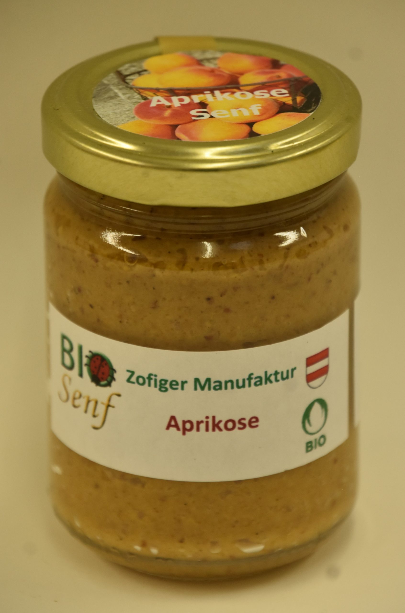 Zofiger Bio-Senf Aprikose mild
