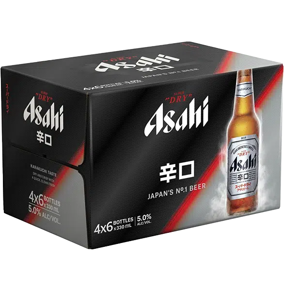 Asahi Super Dry 5% – 24 x 33 cl – Bild 3