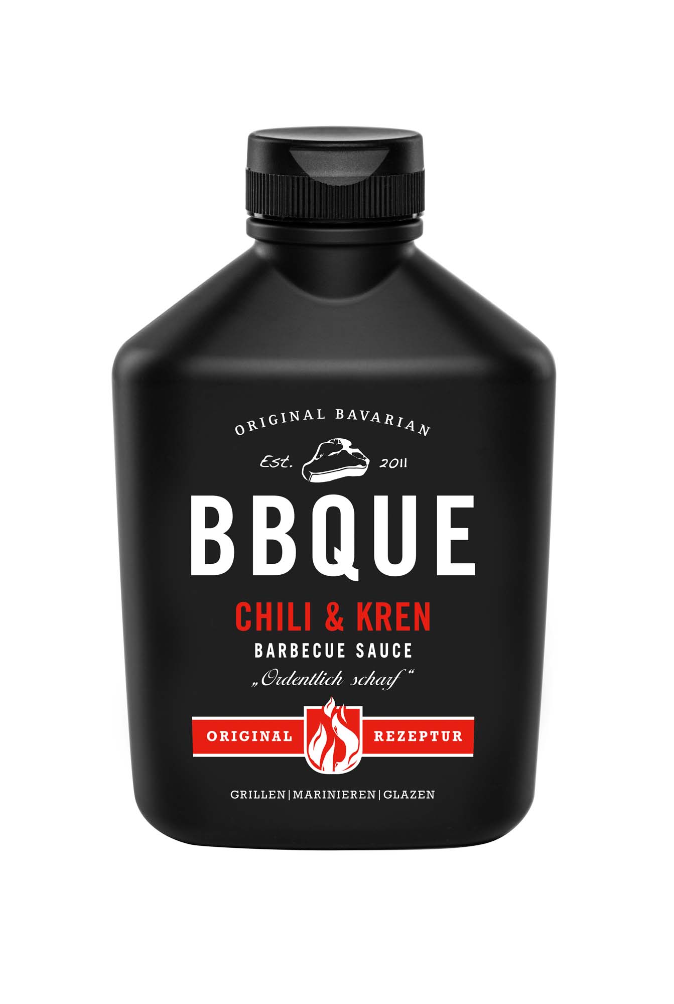 BBQUE Chili & Kren Sauce 400ml – Bild 2