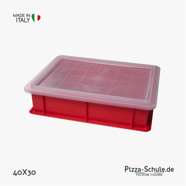 Deckel für Pizzaballenbox 40 x 30 cm | hygienischer Schutz für Pizzateig – Bild 3