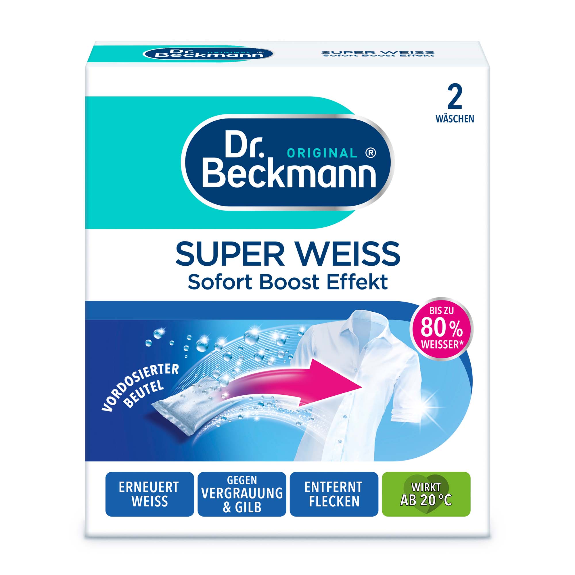 Dr. Beckmann Super Weiß 80g