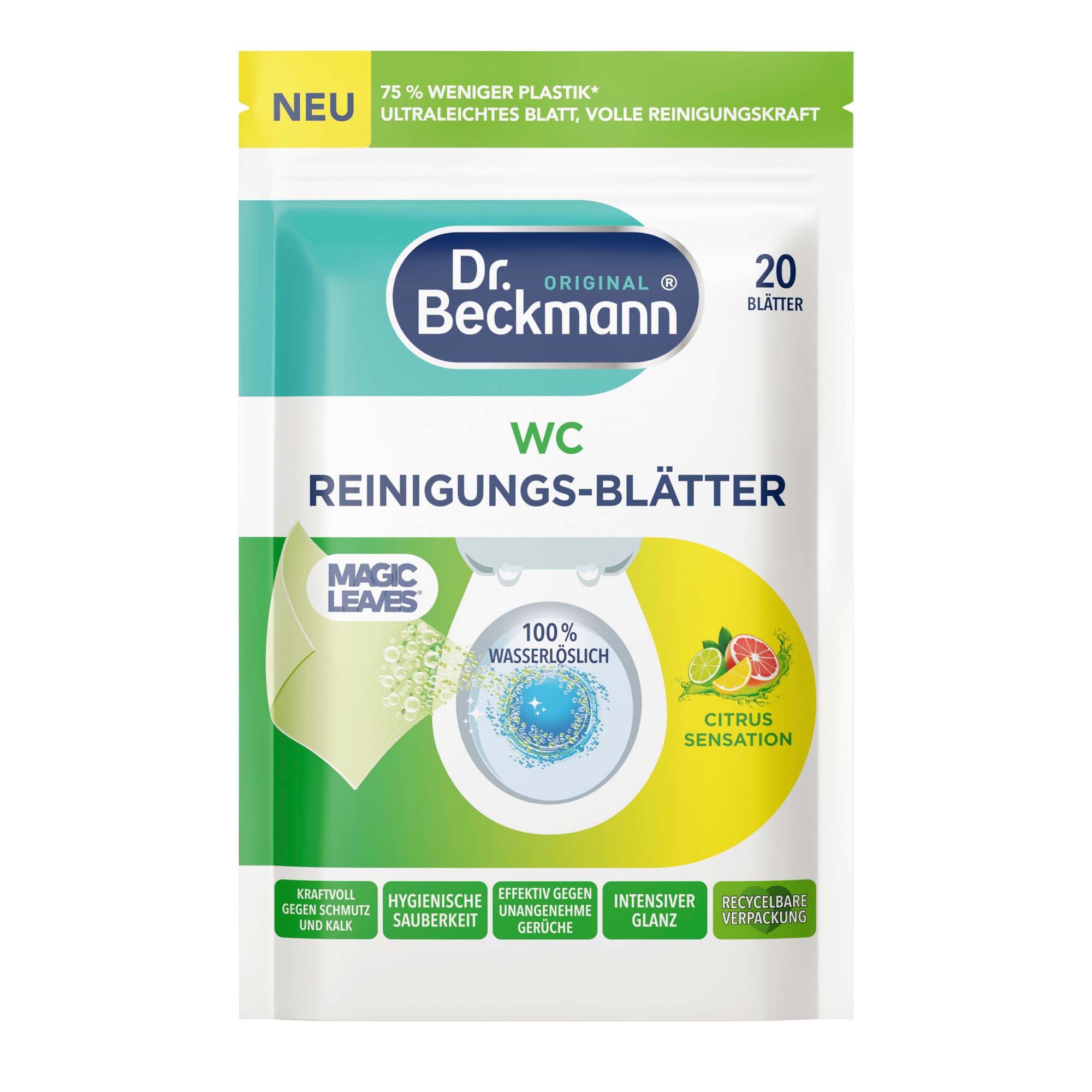 Dr. Beckmann WC Reiniger Citrus 20ST 44g