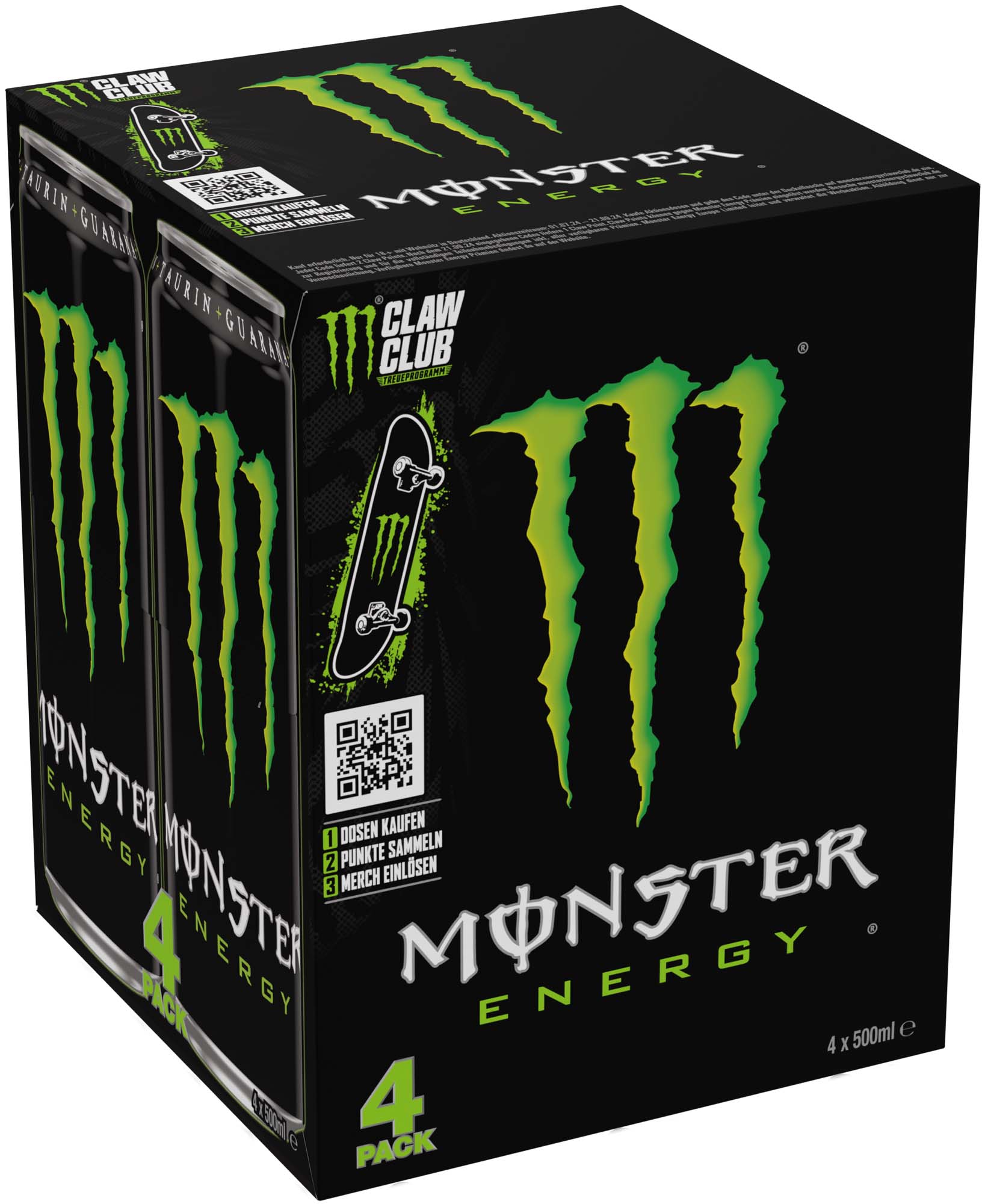 Monster Energy Original 4×0,5l – Bild 2
