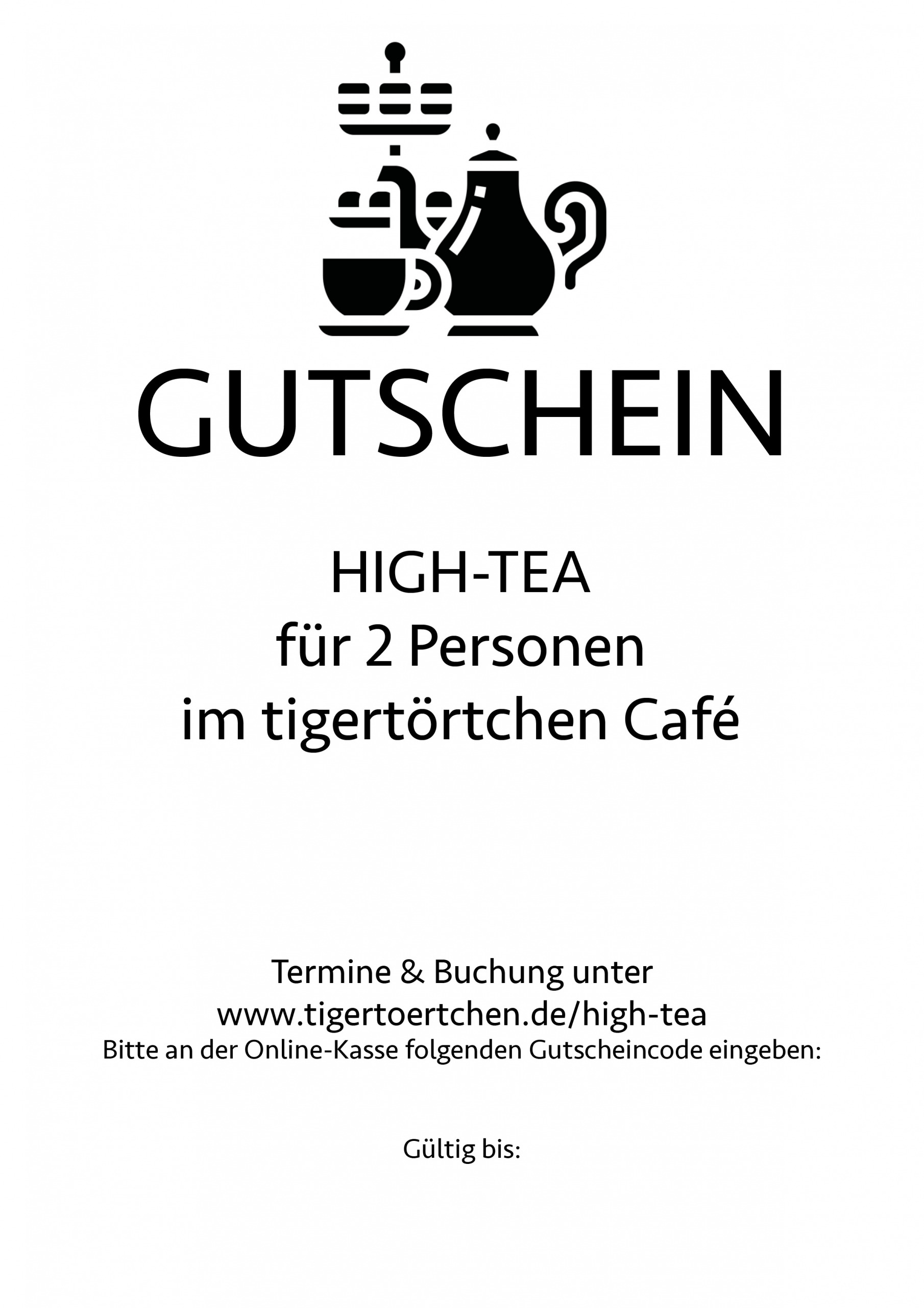 High-Tea Gutschein – Bild 2