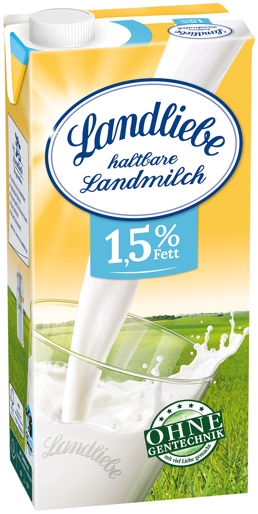 Landliebe Haltbare Landmilch 1,5% 1l