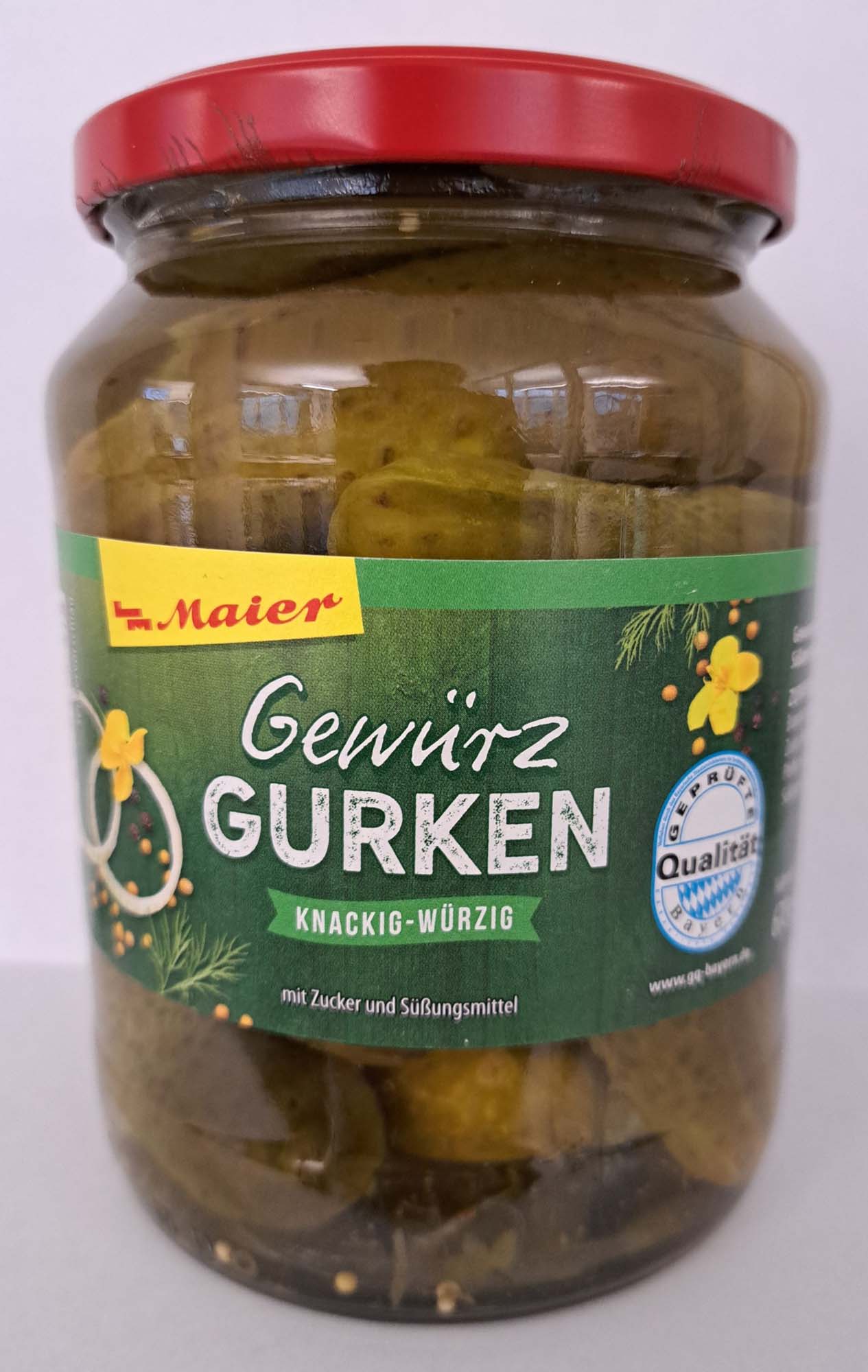 LM Maier Gewürzgurken 670g