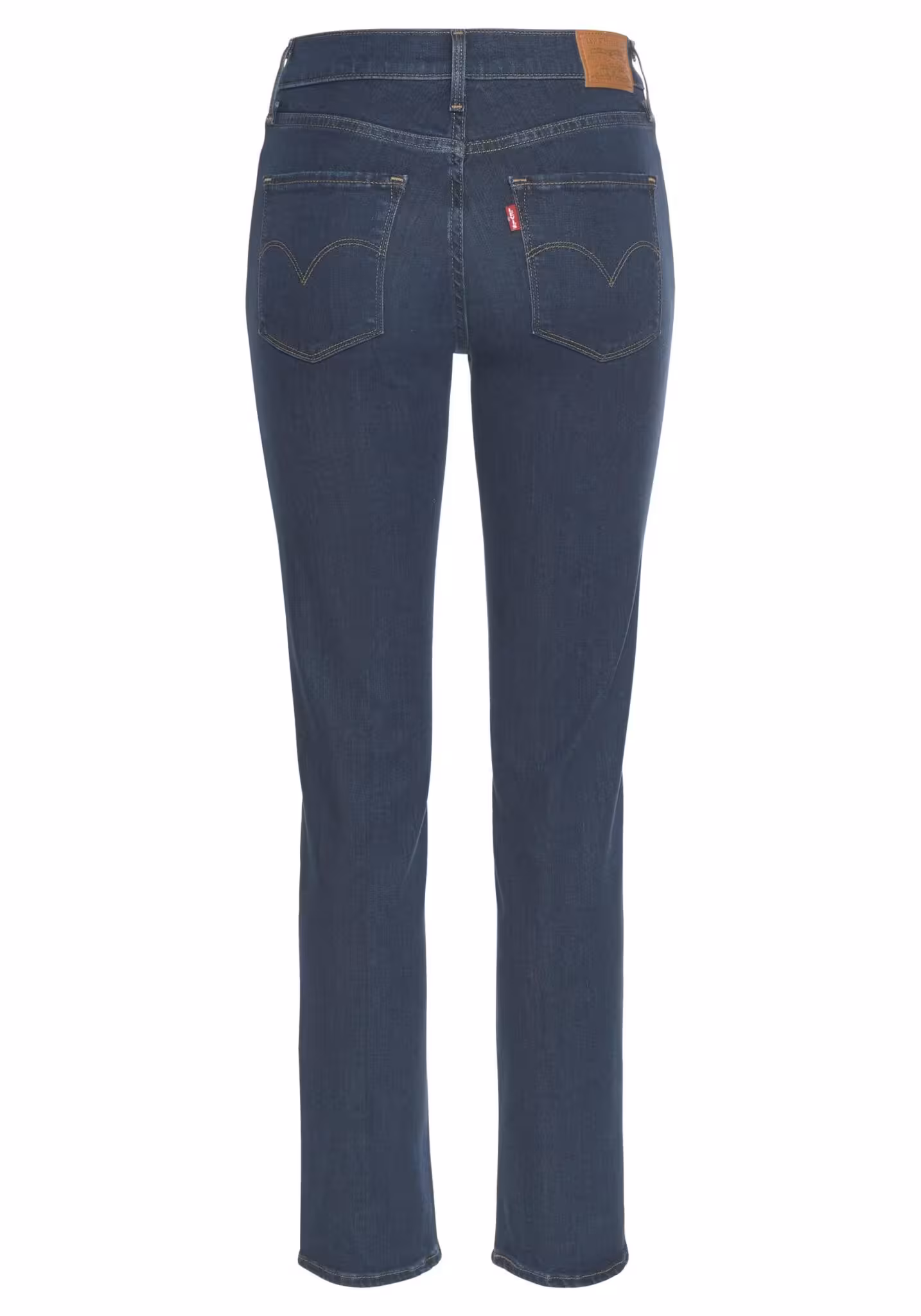 Levi's Röhrenjeans 312 Shaping Slim, in Dark Blue Used, W28xL30 – Bild 5