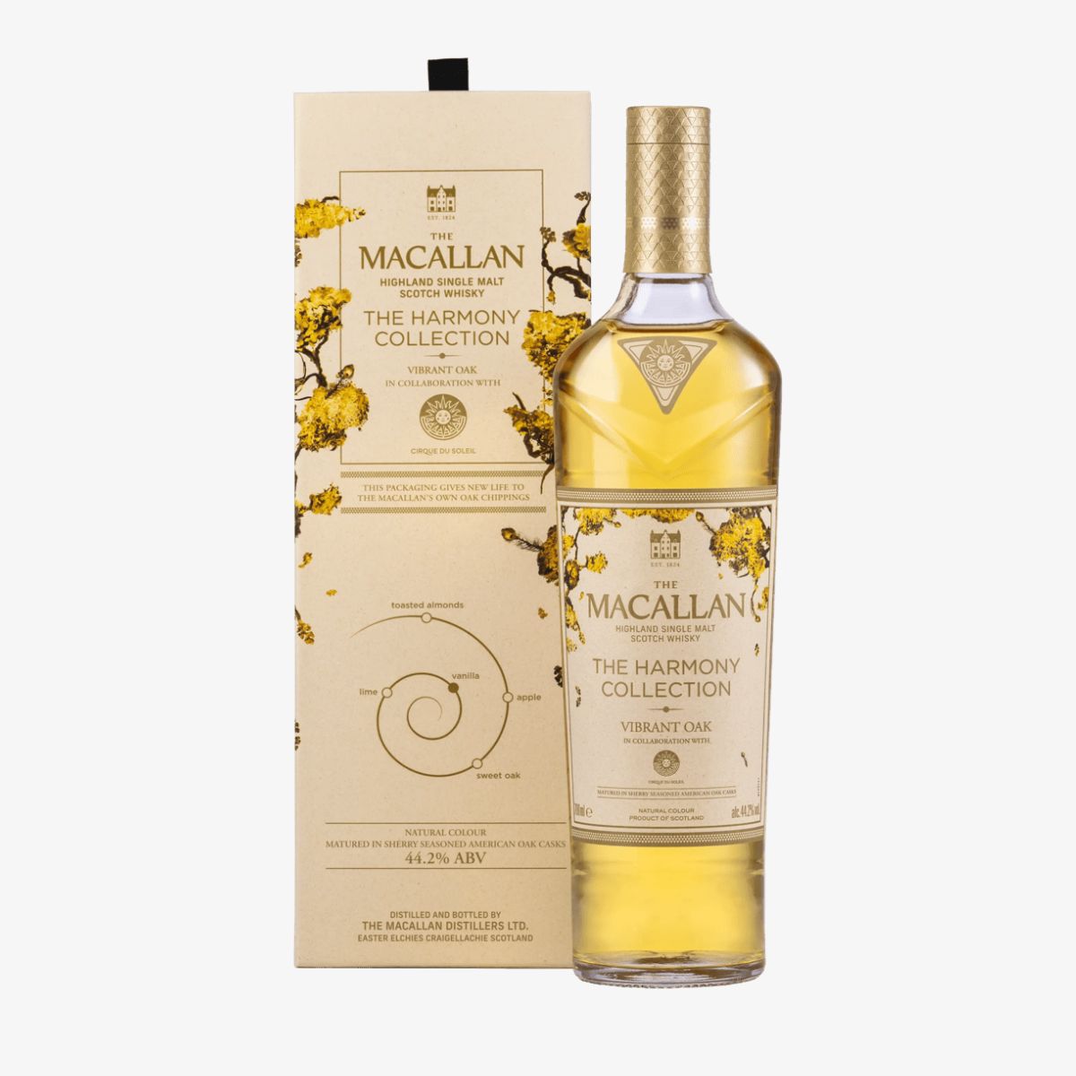 The Macallan The Harmony Collection Vibrant Oak 44,2% Vol. 0,7l in Geschenkbox – Bild 2
