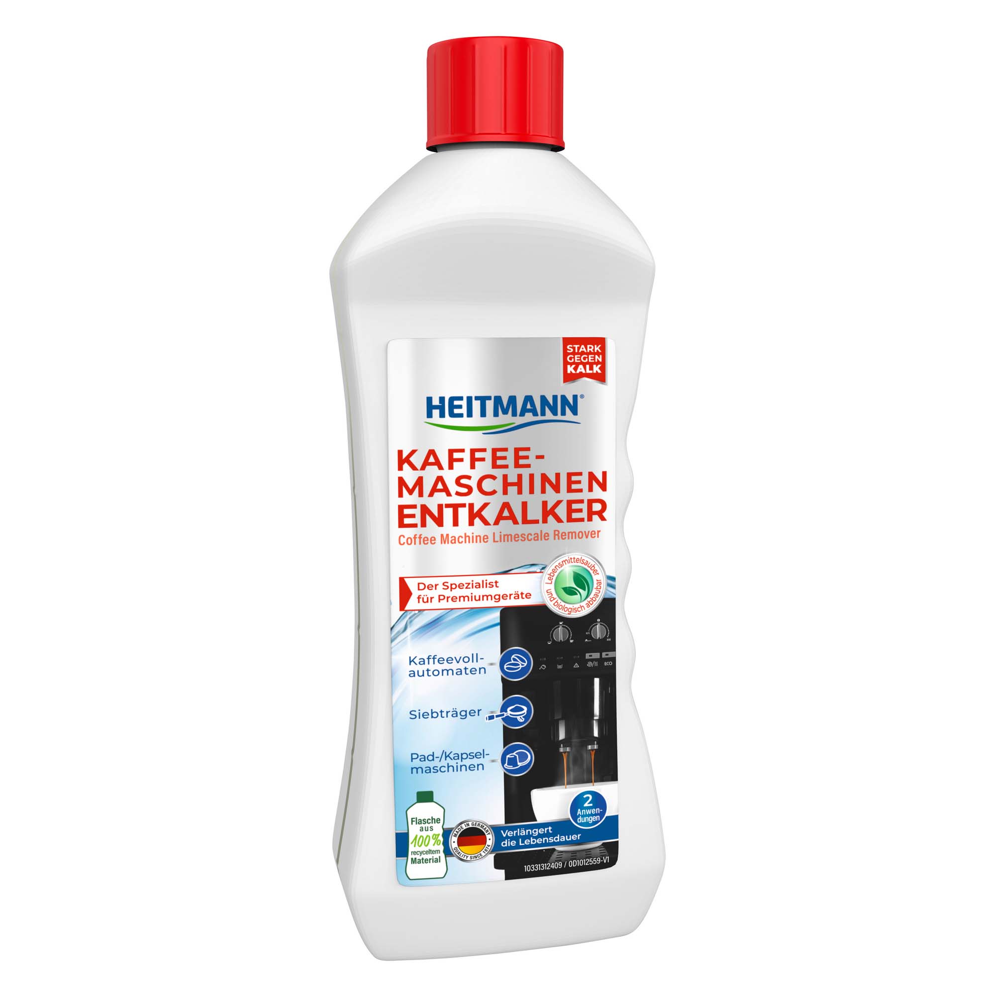 Heitmann Kaffeemaschinen Entkalker 250ml – Bild 2