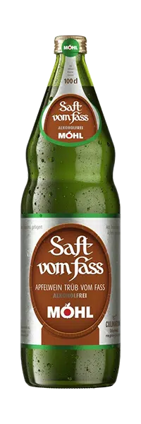 Möhl Saft vom Fass Trüb Alkoholfrei – 12 x 100 cl MW