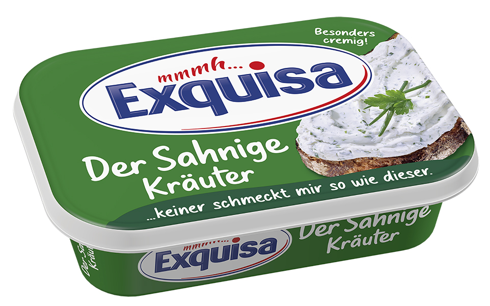 Exquisa Der Sahnige Kräuter 65 % Fett i. Tr. 200g – Bild 2