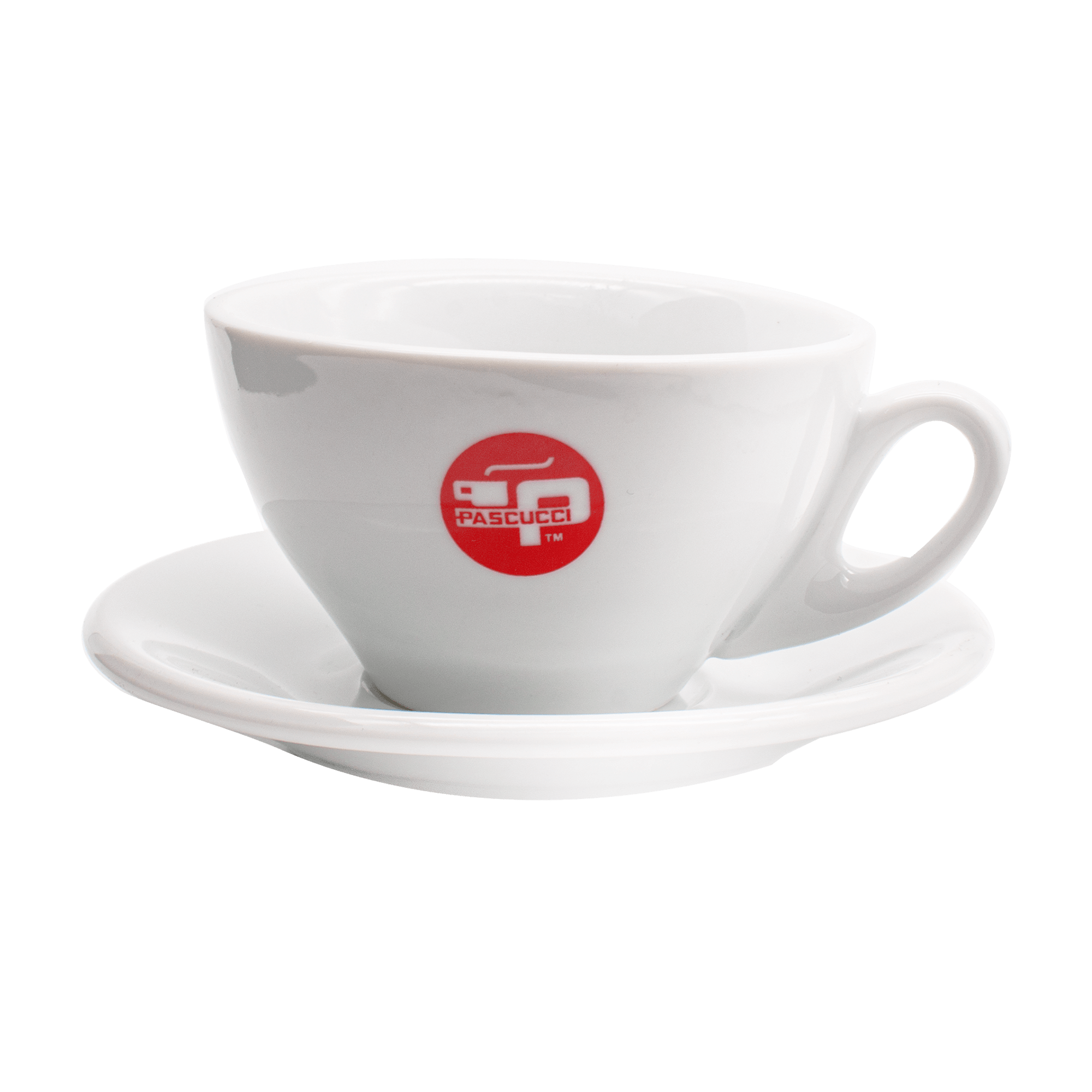 Pascucci Tasse mit rotem Logo