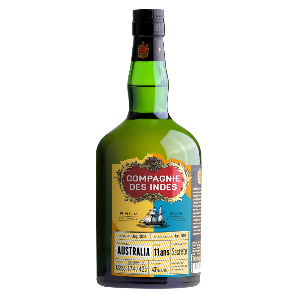 Compagnie Des Indes – Australia (Secret Distillery) – 11 y.o. 43%
