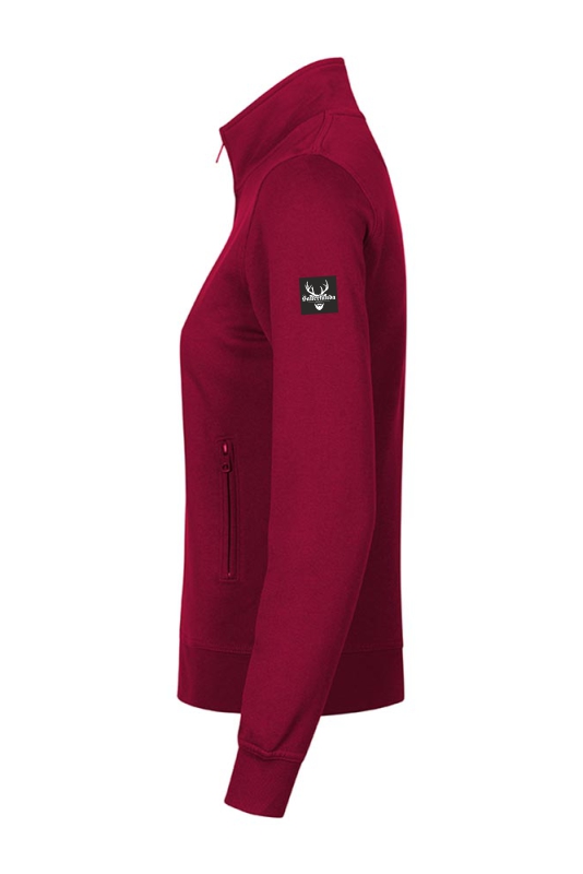 SASKIA | SWEATJACKE | GRANAT – Bild 3