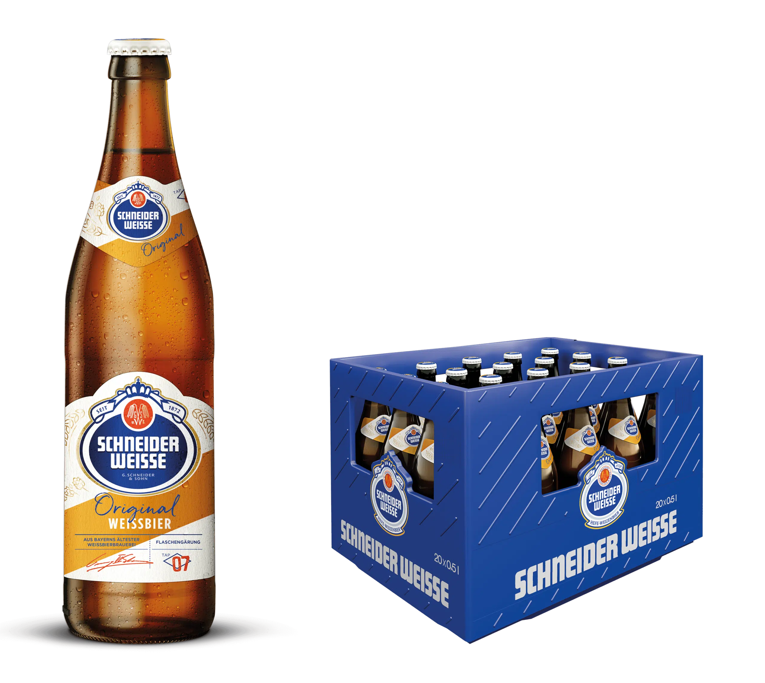 Schneider Weisse Original TAP 7 20 x 50 cl MW Flasche