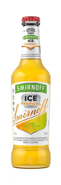 Smirnoff Ice Tropical 4% – 24 x 27.5 cl EW Flasche – Bild 2