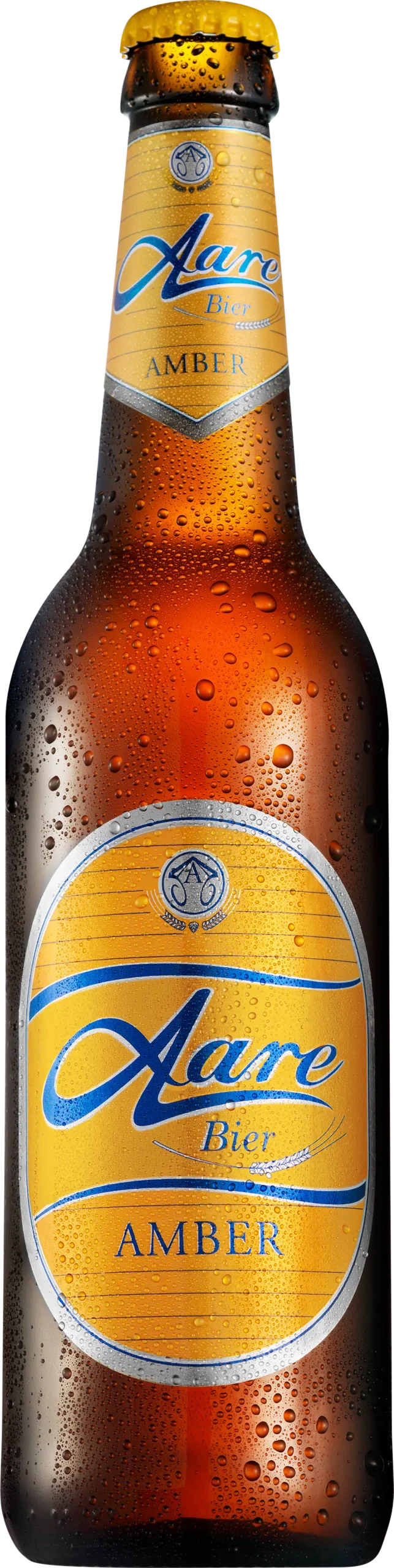 Aare Bier Amber 5% Vol. 24 x 33cl EW Flasche – Bild 2