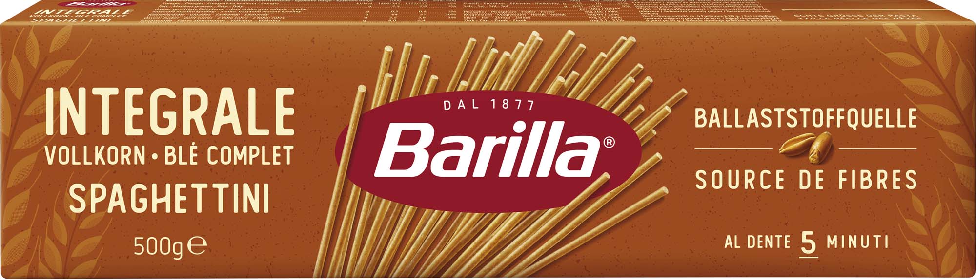 Barilla Integrale Vollkorn Spaghetti 500g