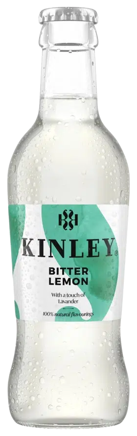 Kinley Bitter Lemon 24 x 20 cl EW Glas – Bild 2